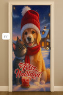 Forro Navideño puerta