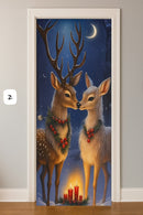 Forro Navideño puerta