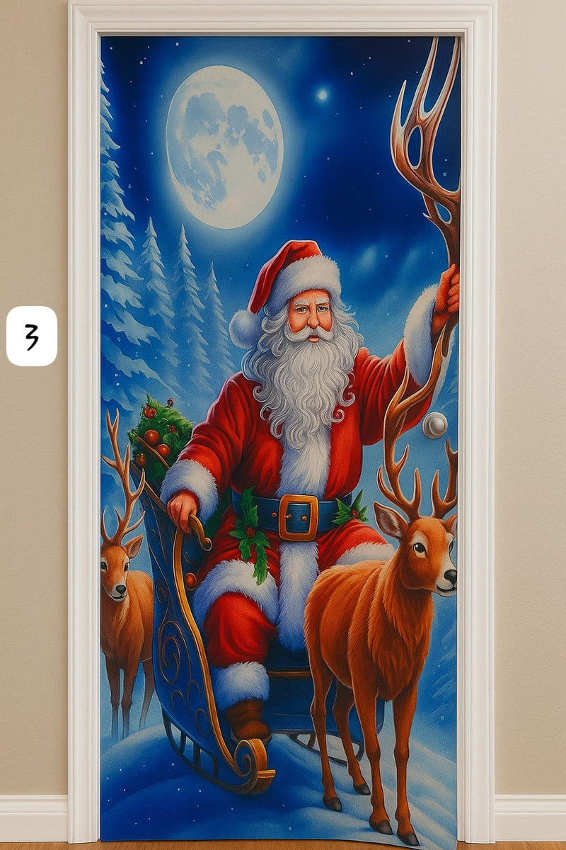 Forro Navideño puerta