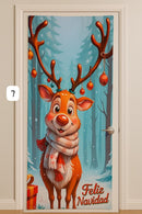 Forro Navideño puerta