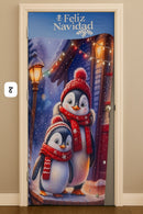 Forro Navideño puerta