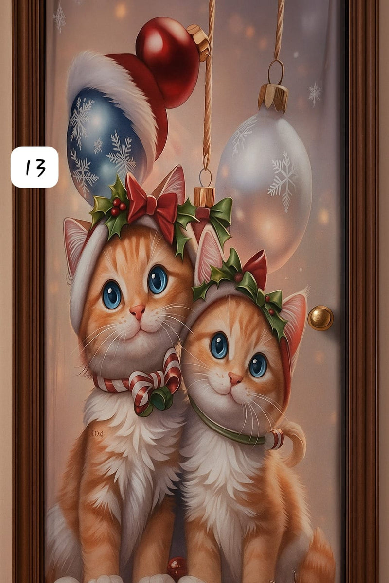 Forro Navideño puerta