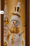 Forro Navideño puerta