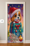 Forro Navideño puerta