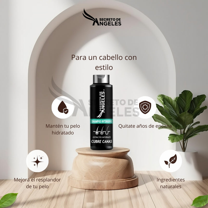 Shampoo Cubrecanas Secreto de Angeles