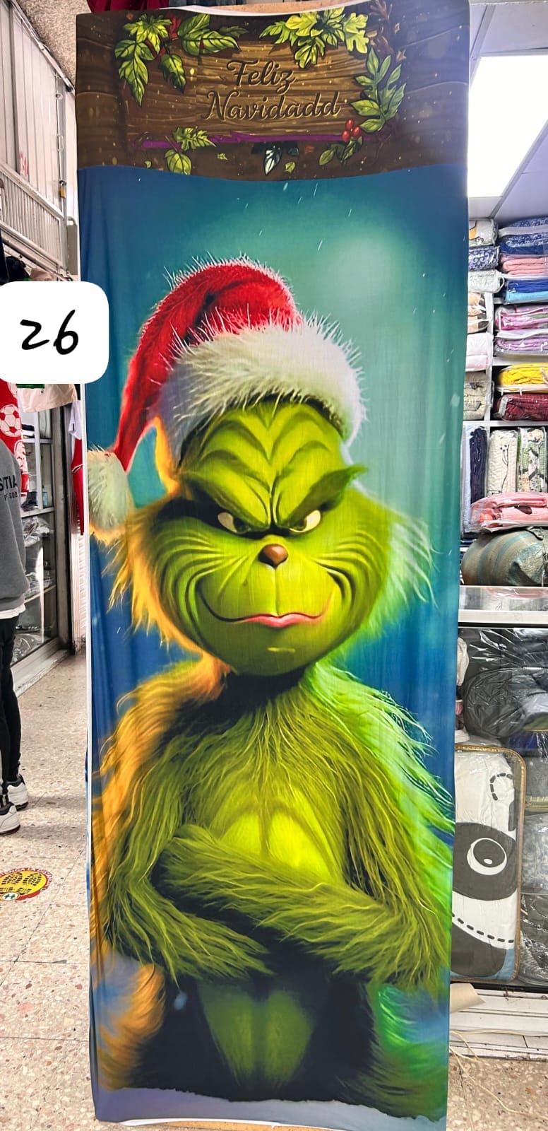 Forro Navideño puerta