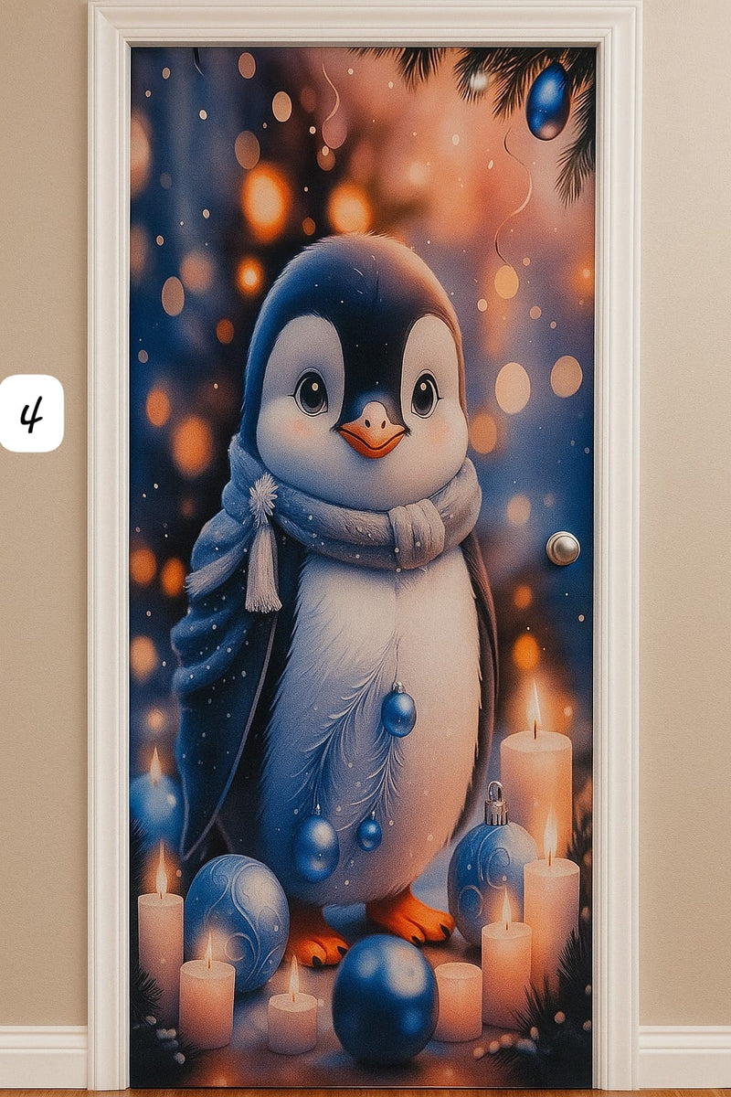 Forro Navideño puerta