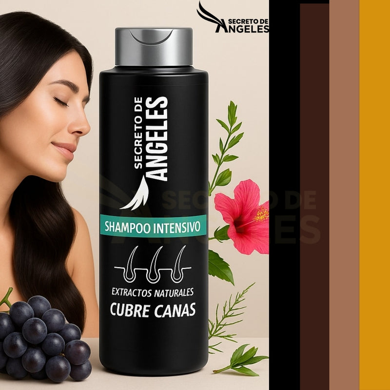 Shampoo Cubrecanas Secreto de Angeles